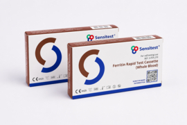 Sensitest Ferritine (ijzertest) zelftest - 2 stuks
