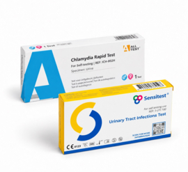 Chlamydia & Blaasontsteking Zelftest – Man & Vrouw – 2 Testen