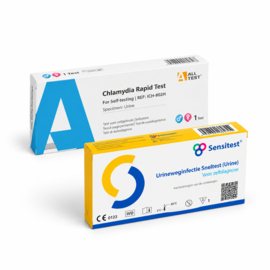 Chlamydia & Blaasontsteking Zelftest – Man & Vrouw – 2 Testen