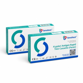 Sensitest Helicobacter pylori zelftest – 2 stuks (maagbacterie thuistest)