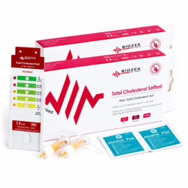 Cholesterol zelftest - 2 stuks -