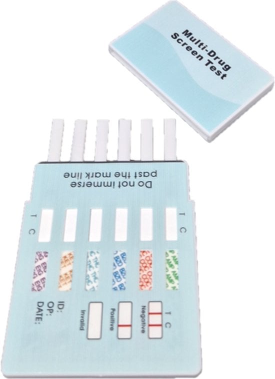 WONDFO MULTI-DRUG URINETEST | 6-IN-1 | 2 TESTS