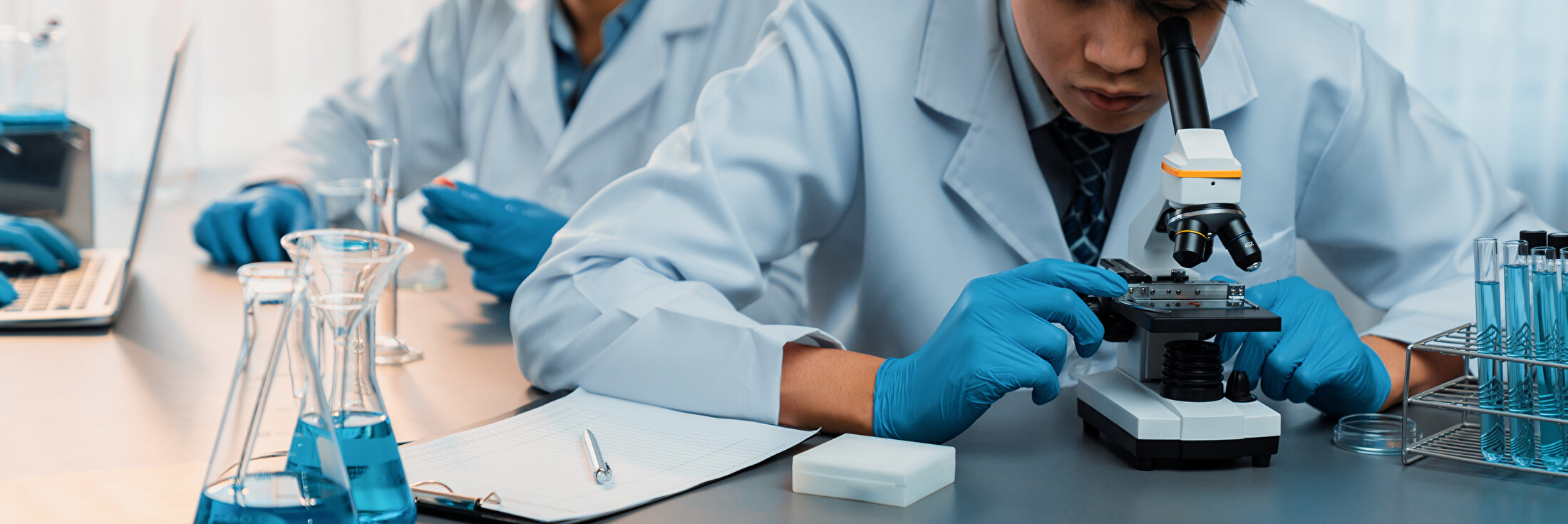 Laboratorium en labtest
