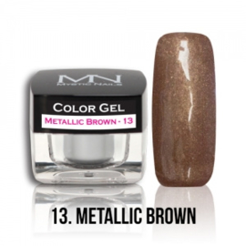 Color Gel 13 -  Metallic Brown