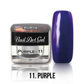 UV Painting Nail Art Gel  - 11 - Purple 4g