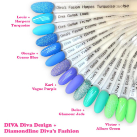 Diva Gellak Hema Free Design Collection + Diamond Glitter Diva's Fashion Collection
