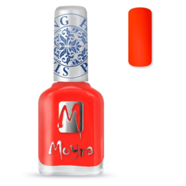 Moyra Stamping Nail Polish sp21 - Neon Orange