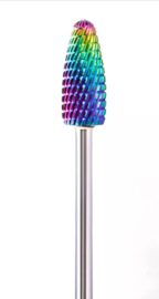 Rainbow Titanium bit Flame - Coarse, geschikt voor acryl