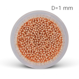 Beads Rose Gold 1,0 mm