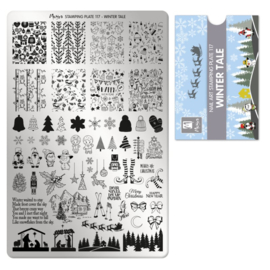 Moyra Stamping Plate 117 - Winter Tale