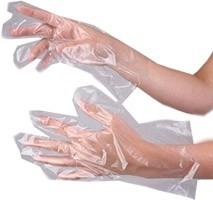 PE handschoenen voor paraffine pakking