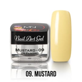 UV Painting Nail Art Gel  - 09 - Mustard 4g