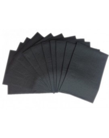 Table towels black 100 st.