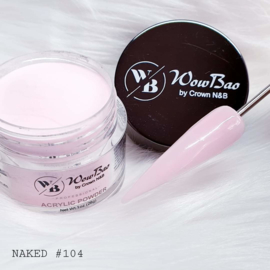 104 Naked WowBao Acrylic Powder 28g