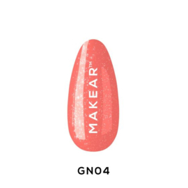 MAKEAR Gelpolish NG04 Bali / Neon Glitter 8ml