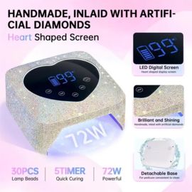 UV/LED lamp AB Silver Diamonds