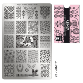 Moyra Stamping Plate 23 - Vanity