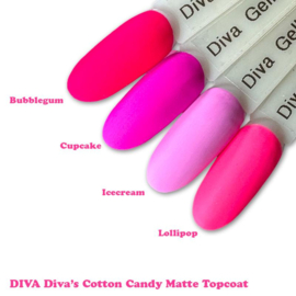 Diva Hema Free Gellak Diva's Cotton Candy Collection 4-delig