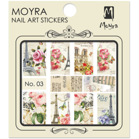 Moyra Nail Art Sticker Watertransfer No. 03