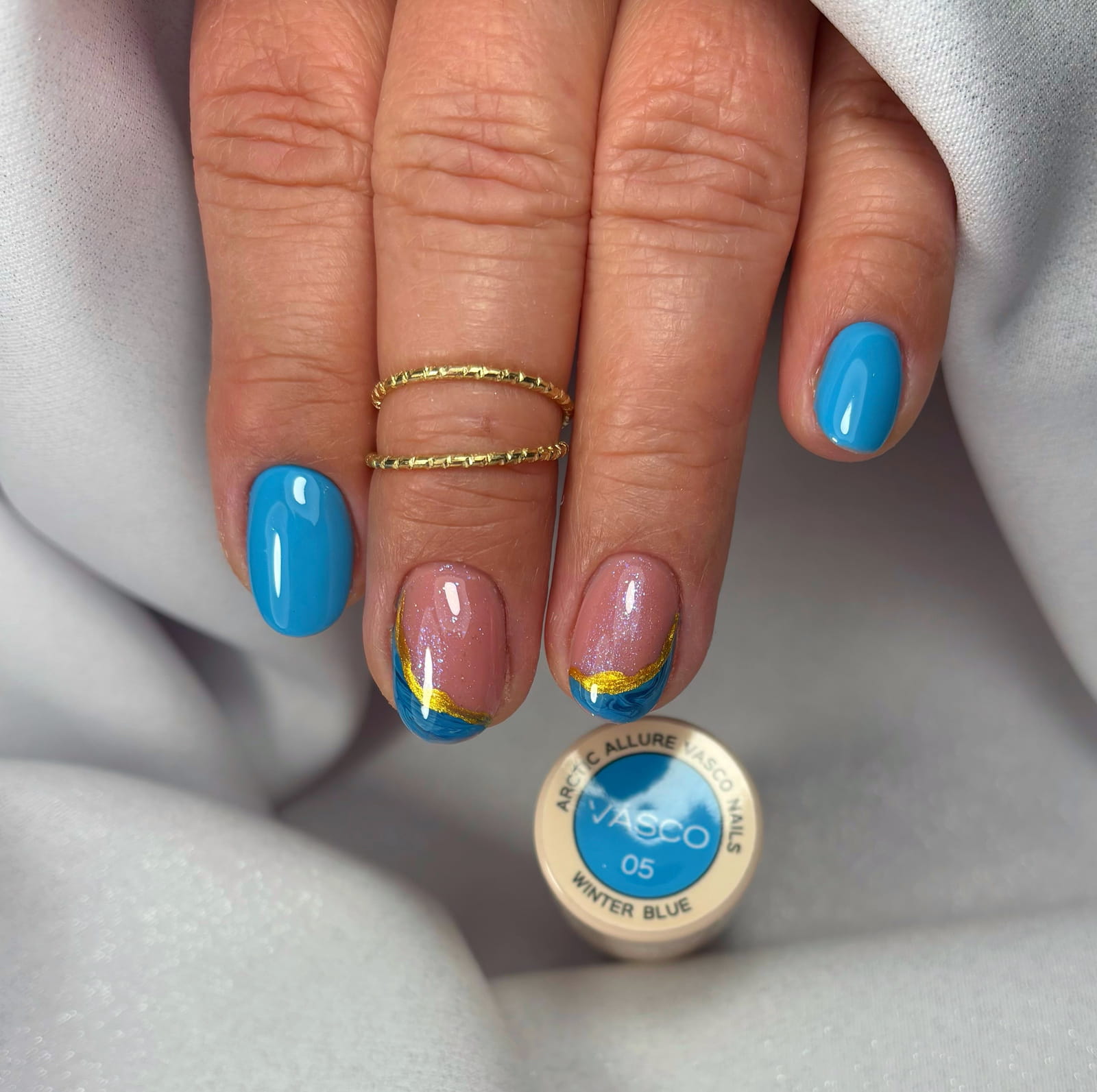 Vasco Gelpolish Arctic Allure TPO Free Winter Blue nr. 05 Vasco 7 ml