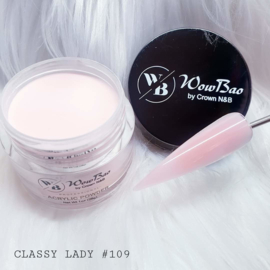 109 Classy Lady WowBao Acrylic Powder 28g