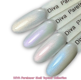 DIVA Parelmoer Shell Topcoat Blue Pearl 15 ml