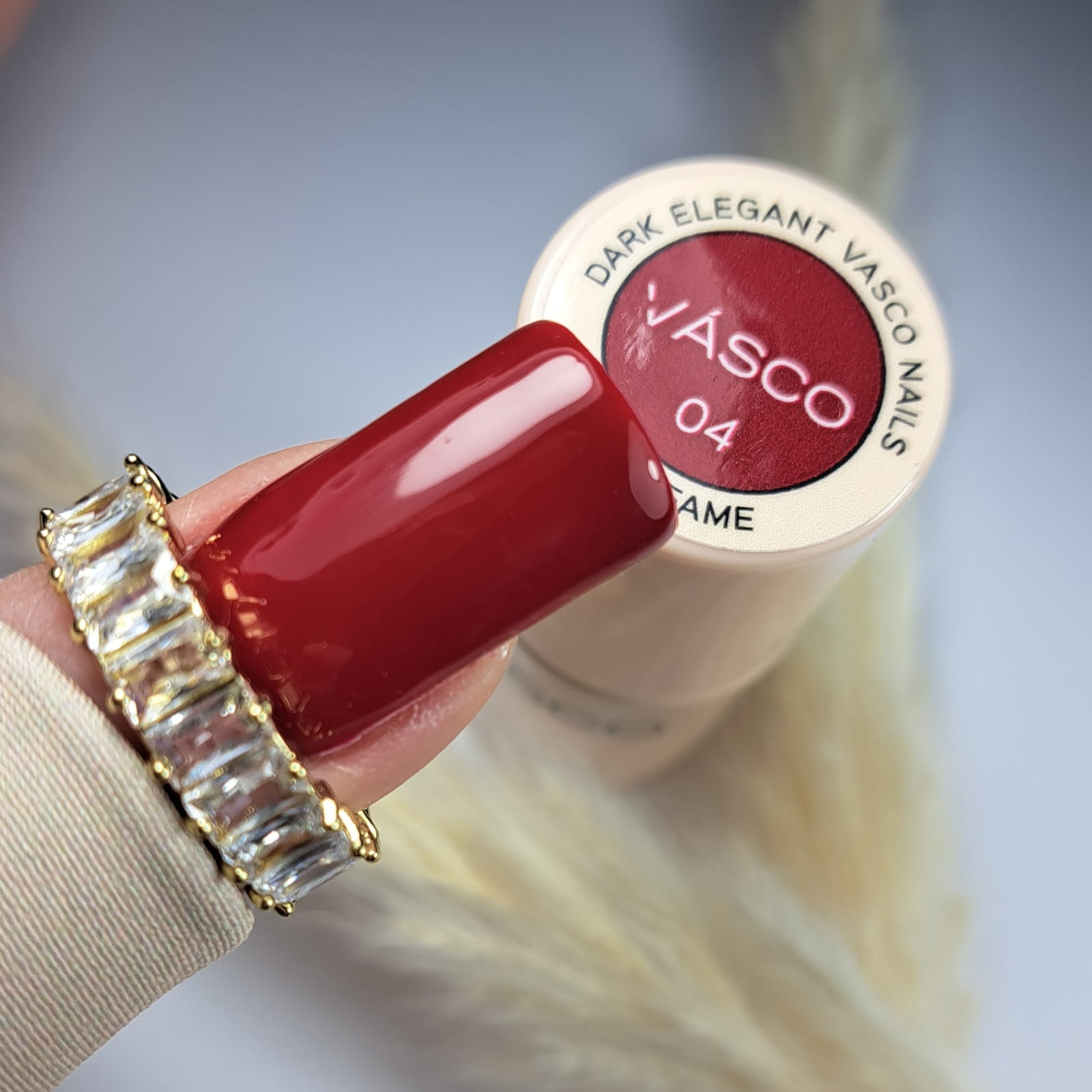 Vasco Gelpolish Dark Elegant TPO Free Red Fame nr. 04 - 7ml