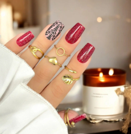 Yoshi Gelpolish Sip Sip Hooray - Pour Some Glamour 6ml - 145 - Reflective - HEMA & TPO Free