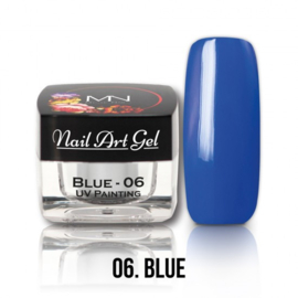 UV Painting Nail Art Gel  - 06 - Bleu 4g