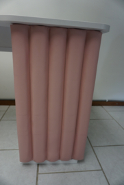 LS Beauty Nageltafel Met Afzuiging - Bekleding Roze Vertikaal - Basic Model