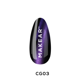 MAKEAR Gelpolish GC03 / Galaxy Cat Eye 8ml