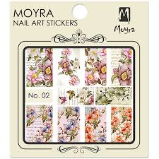 Moyra Nail art Stickers Watertransfer