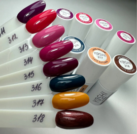 oshi Gelpolish Late Autumn - Late Red 6ml - 312 - TPO Free