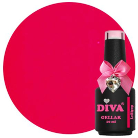 Diva Hema Free Gellak Diva's Cotton Candy Collection + Diamond Glitter Diva's  Cotton Candy Collection