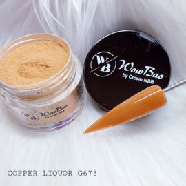 G673 Copper Liquor WowBao Acrylic Powder - 28g