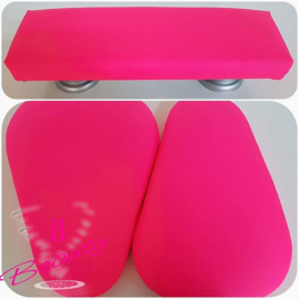 LS Beauty Armsteun En Elleboogsteunen - Neon Roze 30cm breed