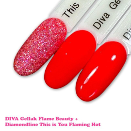 DIVA Hema Free Gellak Flame Beauty 10 ml