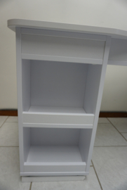 LS Beauty Nageltafel Met Afzuiging - Bekleding Roze Vertikaal - Basic Model