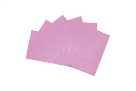 Table towels pink 100 st.