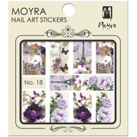 Moyra Nail Art Sticker Watertransfer No. 18