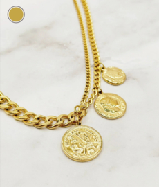 Schakelketting Met 3 Munten