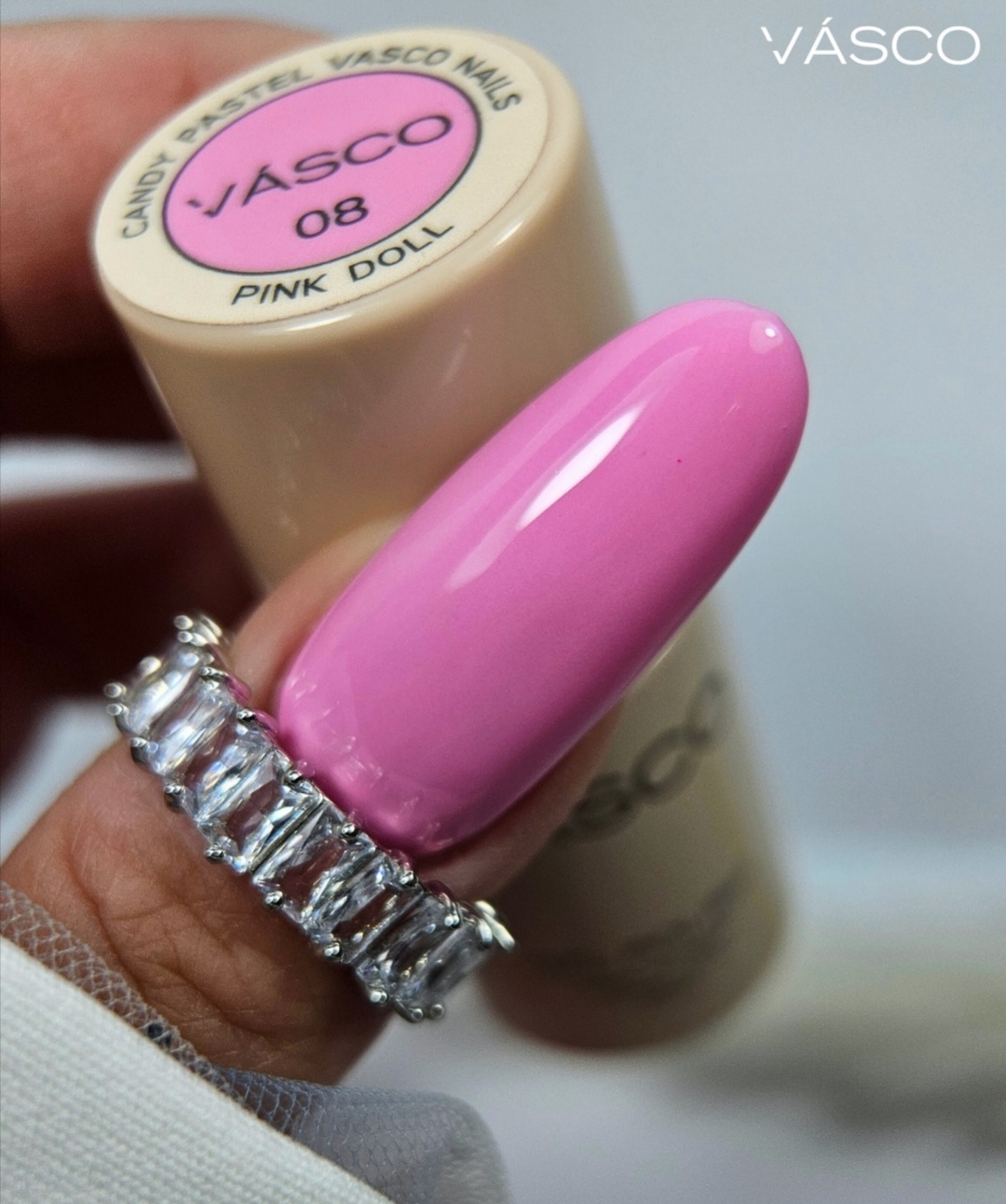 Vasco Gelpolish Candy Pastel TPO Free Pink Doll 08 - 7ml