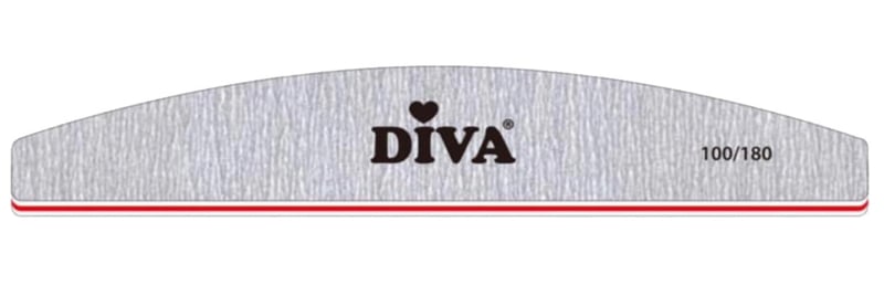 Pak 50 Diva Zebra Vijlen Half Moon 100/180