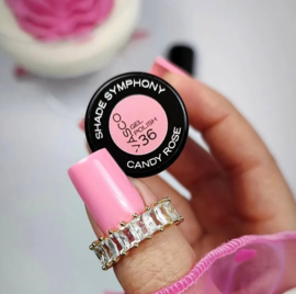 Vasco Gelpolish Shade Symphony TPO Free - 36 Candy Rose - 7 ml