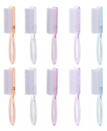 Manicure Brush - in div. transparente kleuren