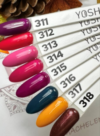 Yoshi Gelpolish Late Autumn  Collection 8x6ml - TPO Free