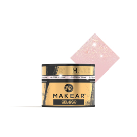 MAKEAR Gel & Go GG21 Glitter Ice Pink 15ml