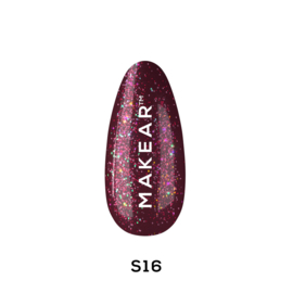 MAKEAR Gelpolish S16 Rubindor / House of Magic 8ml