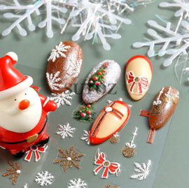 Lianco 5D Kerststickers Kerstboom