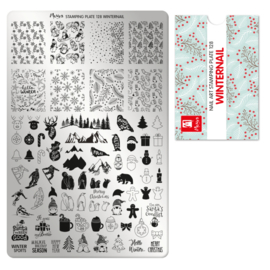 Moyra Stamping Plate 128 - Winternail